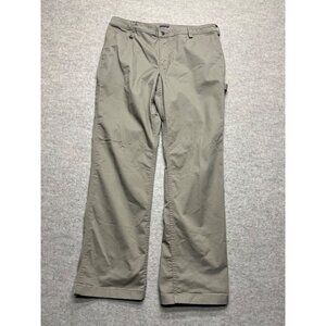 Duluth Trading Co 40 Grit Women's Carpenter Pants Tan Size 16 Long